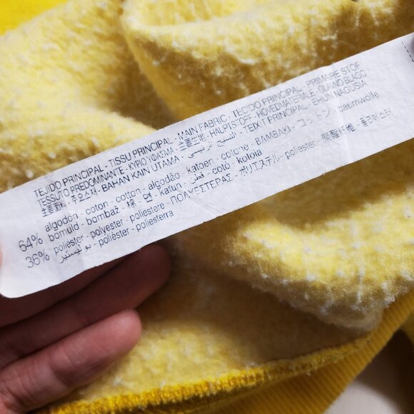 Unisex Yellow Snoopy Peanuts Cartoon Graphic Print Sweater Jumper Zara - Picture 6 of 12